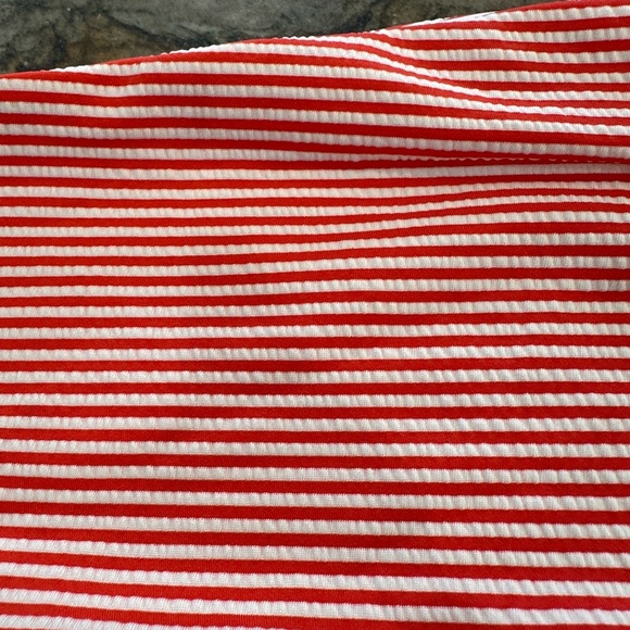 Lovers and Friends Marli Red/White Bikini Top - Picture 3 of 5